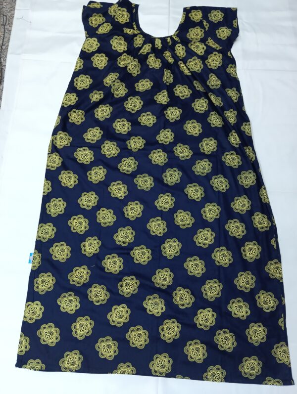 Women 100% Soft Pure Cotton Printed Nighty