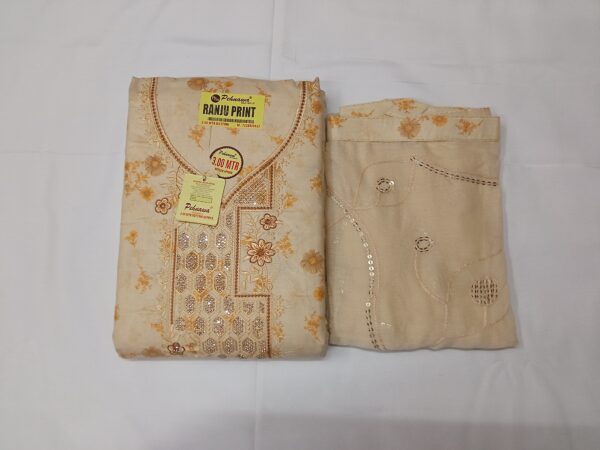 Women’s embroidery work Cotton Salwar Suits & Dress Materials