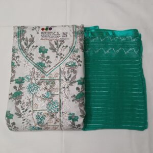 Women 100% Soft Pure Cotton Printed embroidery