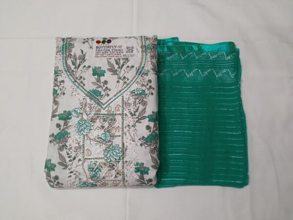 Women 100% Soft Pure Cotton Printed embroidery