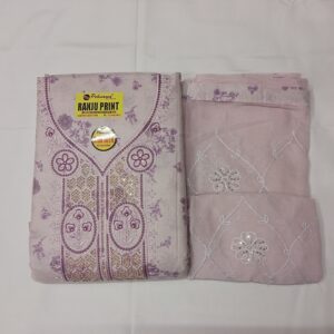 Women’s embroidery work Cotton Salwar Suits & Dress Materials
