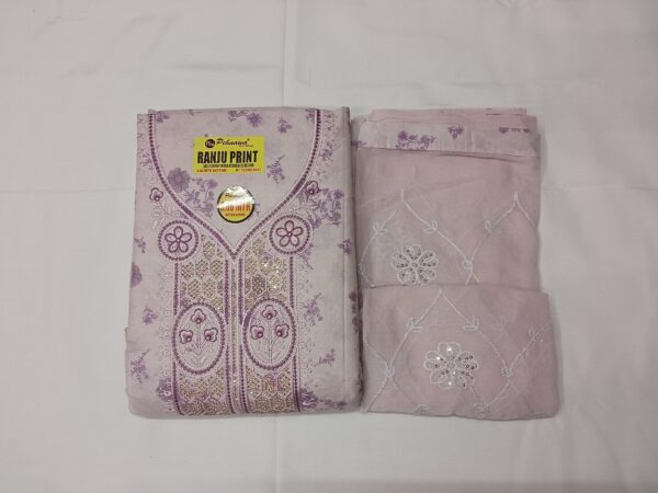 Women’s embroidery work Cotton Salwar Suits & Dress Materials