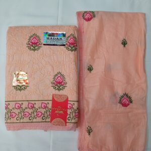 Women’s embroidery work Cotton Salwar Suits & Dress Materials