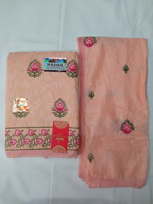 Women’s embroidery work Cotton Salwar Suits & Dress Materials
