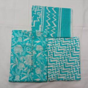 Women Cotton Salwar Suits & Dress Materials
